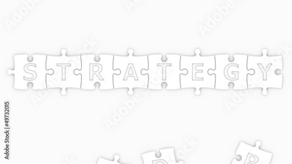 Fototapeta word strategy