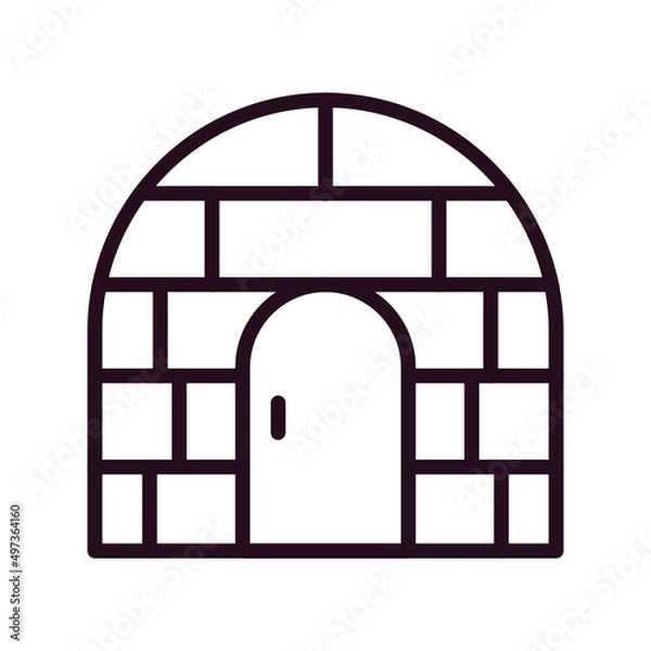 Fototapeta Igloo Icon