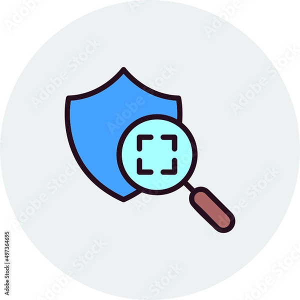 Fototapeta Security Scanner Icon