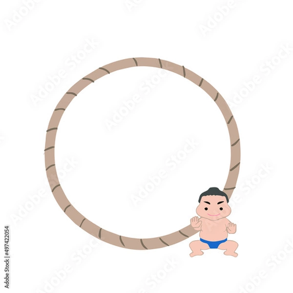 Obraz 相撲教室のフレーム