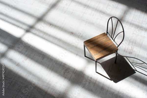 Obraz 窓辺の椅子