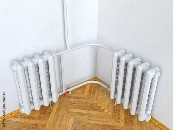 Obraz Central heating. 3D isolated