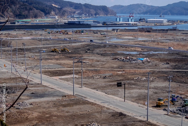 Obraz 東日本大震災（大槌町）