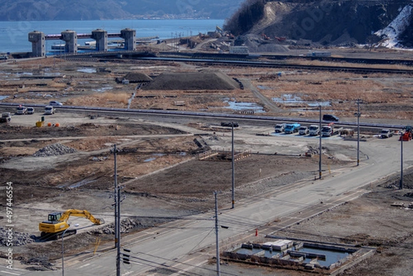 Obraz 東日本大震災（大槌町）