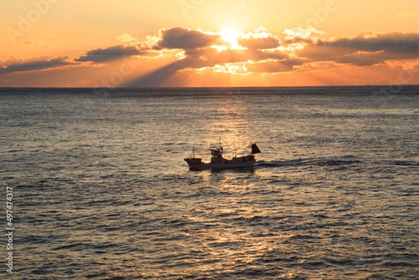 Obraz 魹ヶ埼灯台（とどがさきとうだい）