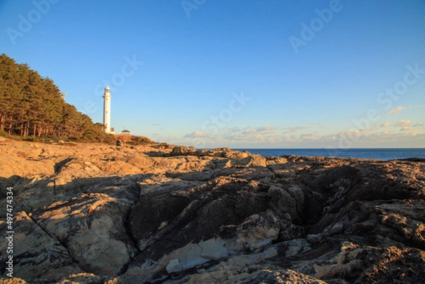 Obraz 魹ヶ埼灯台（とどがさきとうだい）