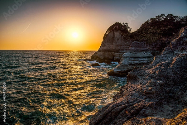 Obraz sunset on the beach