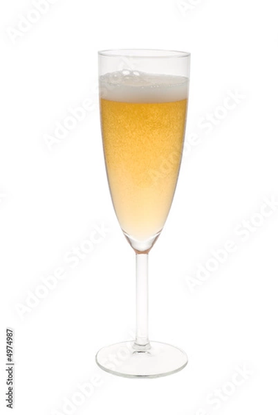 Fototapeta isolated champagne