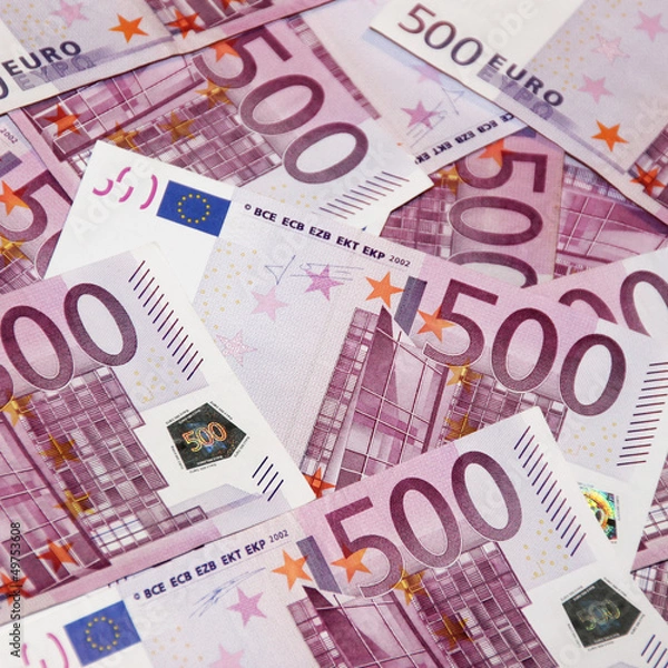 Obraz 500 Euro Schein