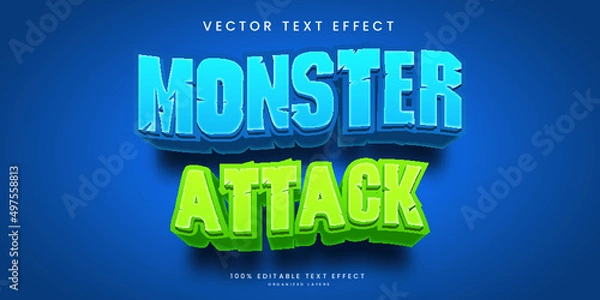 Fototapeta 3D Text Effect