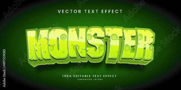 Fototapeta 3D Text Effect