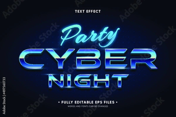 Fototapeta 3D Text Effect
