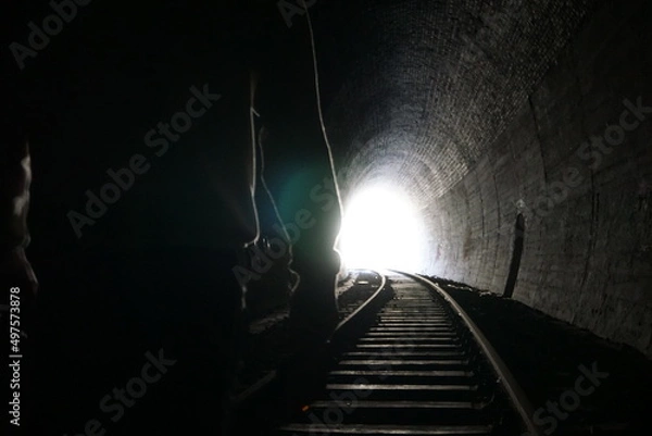 Obraz Alter Bahn Tunnel