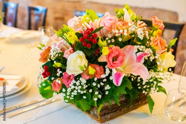 Obraz addobbo floreale