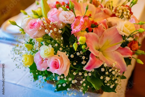 Obraz addobbi floreali