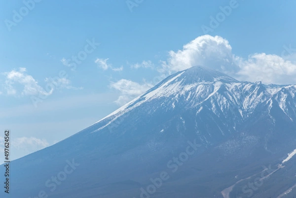Fototapeta 八幡平からの岩手山