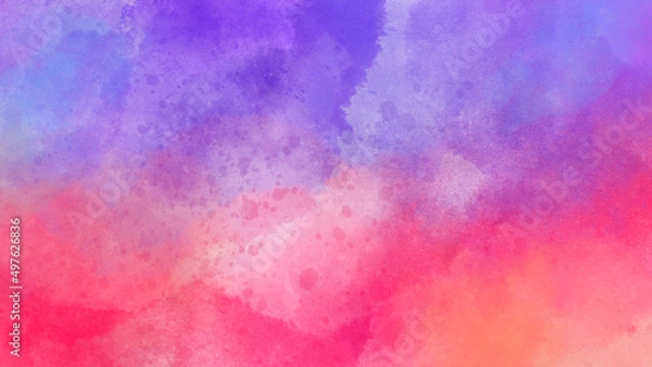 Fototapeta 抽象_紫と赤_グラデーション