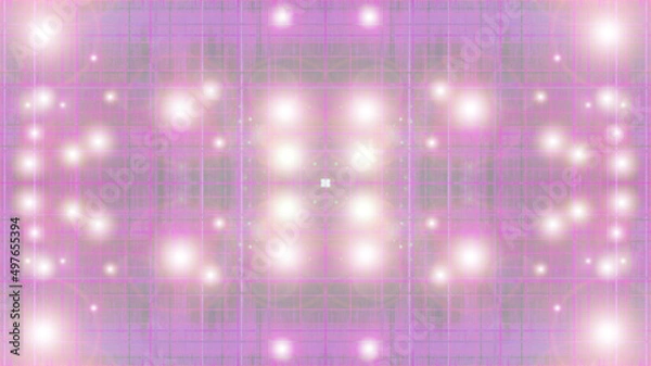 Fototapeta Abstract futuristic grid shape background image.