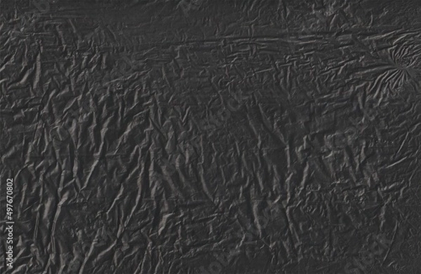 Obraz close up black plastic texture