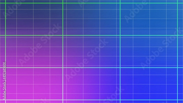 Fototapeta Abstract glitch art grid background image.