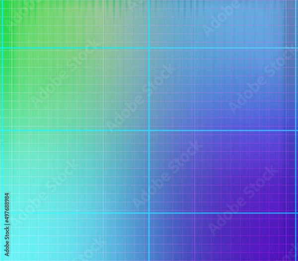 Fototapeta Abstract glitch art grid background image.