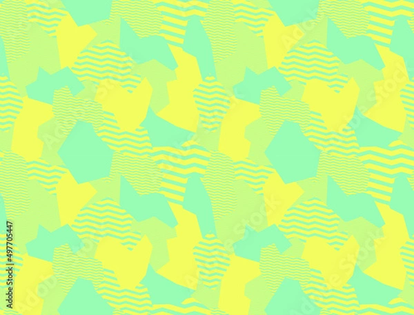 Obraz 幾何学模様柄総柄