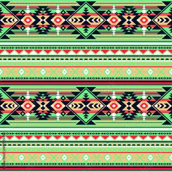 Fototapeta オルテガ柄総柄