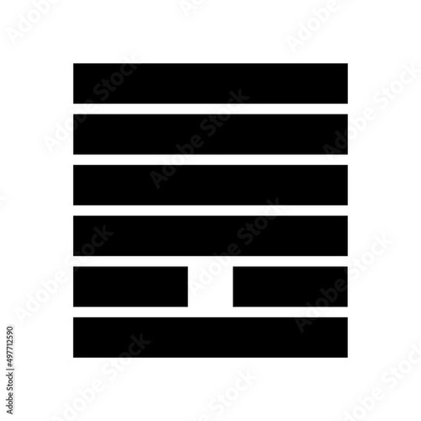 Fototapeta Gene Key 13 Hexagram i ching human design