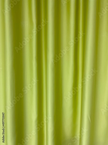 Obraz Curtain with folds close-up