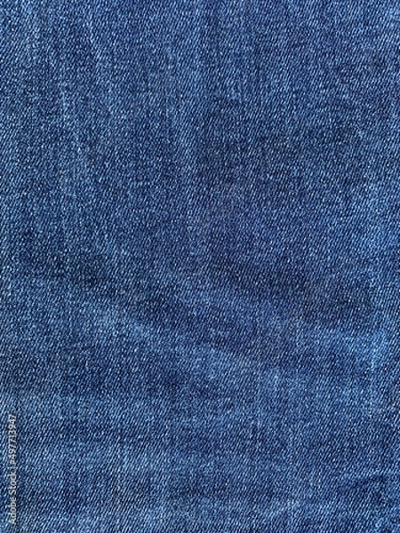 Obraz Texture jeans close-up, old jeans