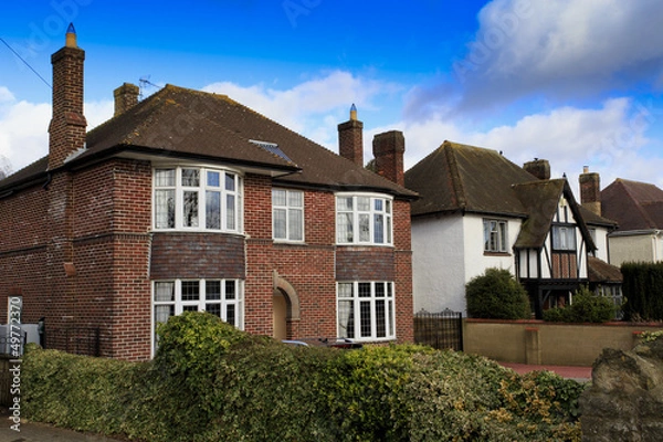 Obraz Traditional detached houses