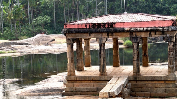 Obraz A ghat on the river