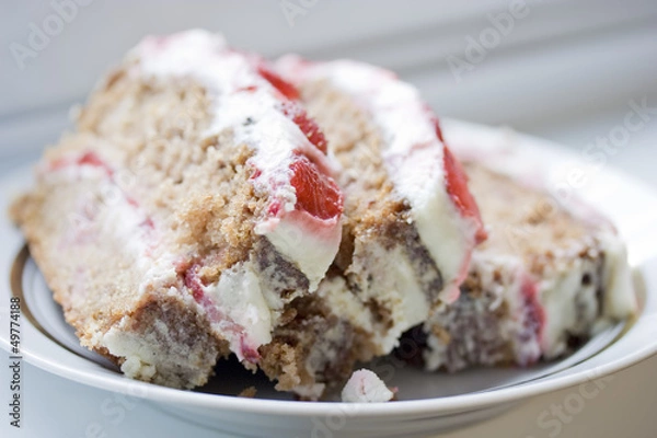 Obraz Strawberry cake