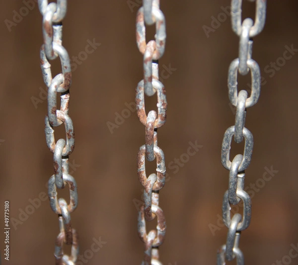 Obraz rust on fetters