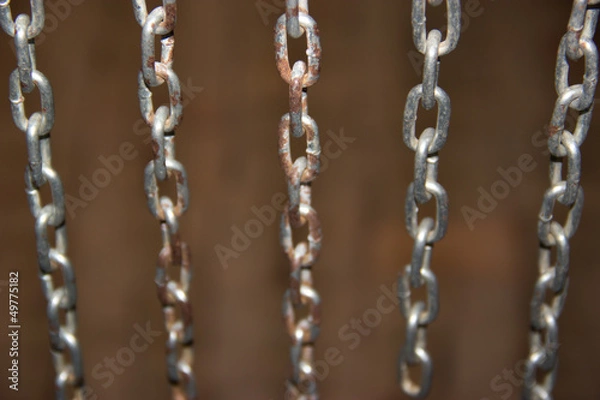 Obraz rust on fetters