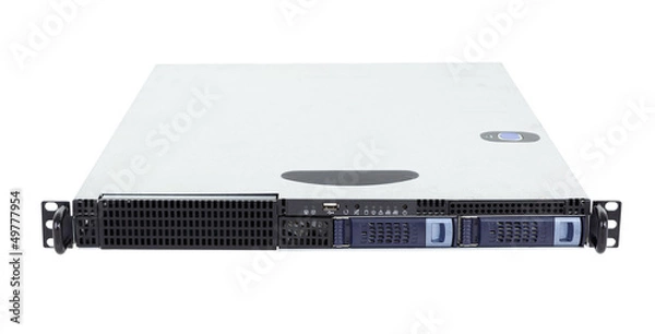 Obraz Server on white background