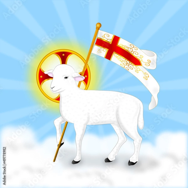 Obraz Baranek paschalny