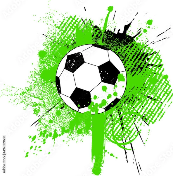 Obraz Soccer Abstract