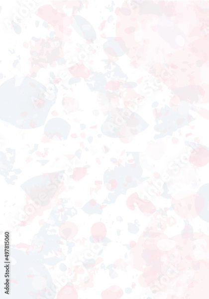 Fototapeta Terrazzo modern abstract template. Pink and grey