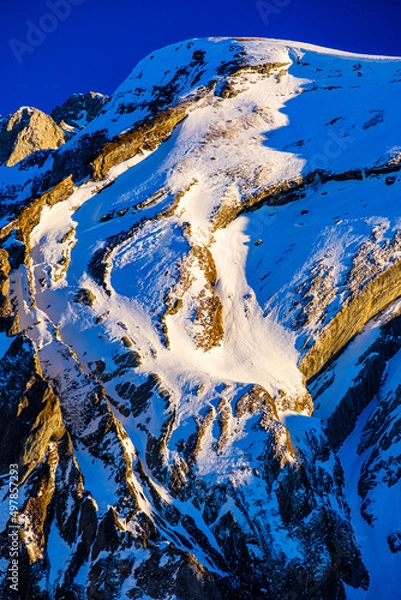 Obraz Les dents blanches de Morzine