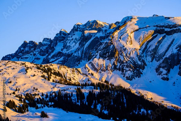 Obraz Les dents blanches de Morzine