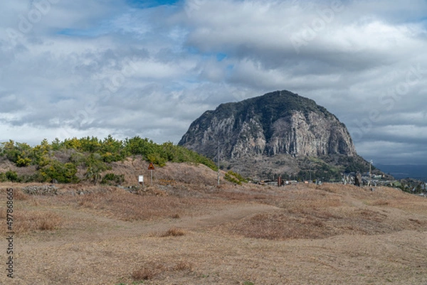 Obraz 제주도 산방산 풍경