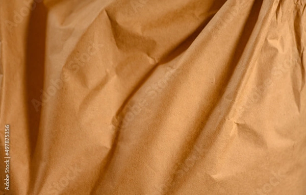 Obraz Falten im Sackpapier