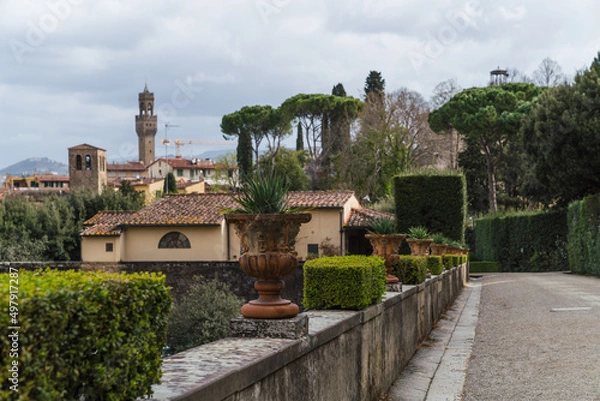 Fototapeta view of the palace