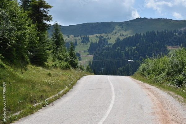 Obraz road in the mountains