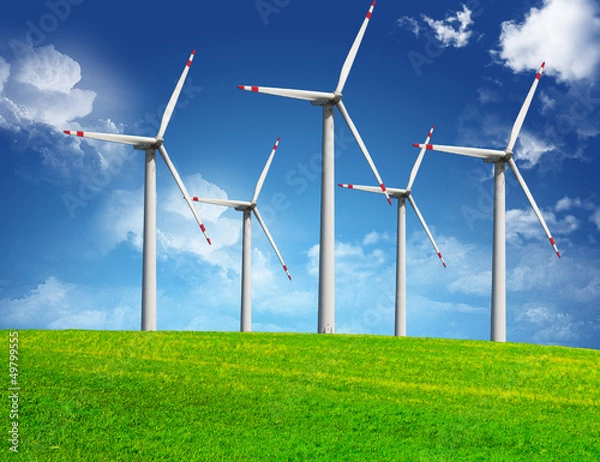 Fototapeta Ecological energy