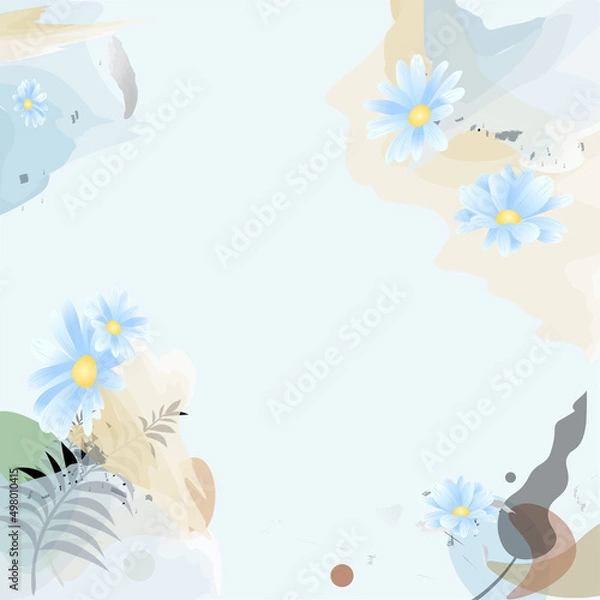 Fototapeta Abstract Vector background Luxury minimal style Watercolor. for banner, poster, Web and packaging.