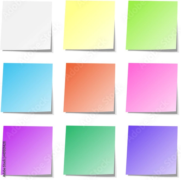 Obraz Notizblätter Memo Set