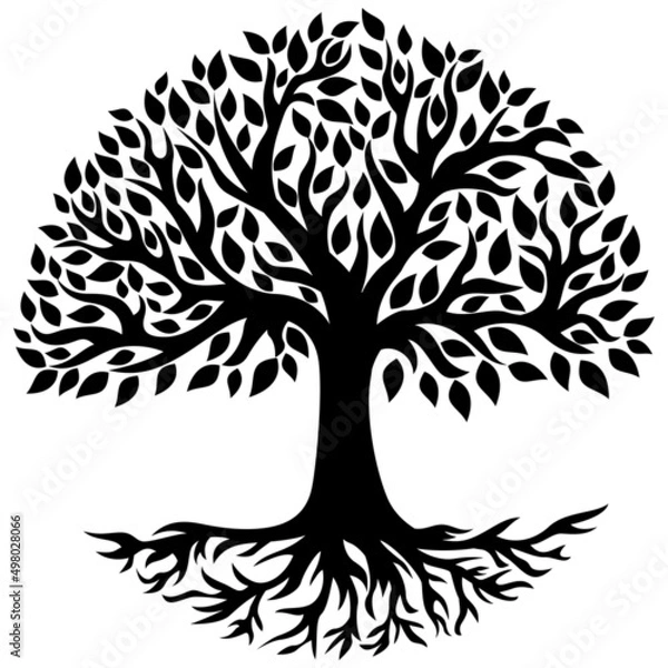 Fototapeta Tree of Life Silhouette