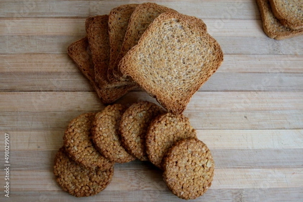 Fototapeta bread and wheat